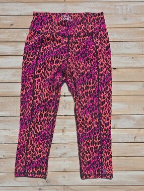 Betsey Johnson Cheetah Print Performance Leggings